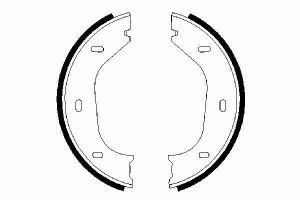 Колодки гальмівні ручного гальма 3/5/6/7 серія BMW