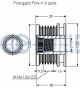 RUVILLE VW Шкив генератора Golf/Vento, Polo, Passat, фото 2 - интернет-магазин Auto-Mechanic