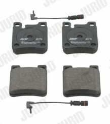Тормозные колодки задн. DB W124/210/140