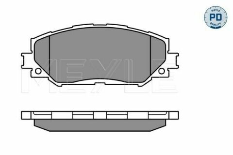 Колодки тормозные (передние) Toyota RAV4 III 06-/Auris 07-