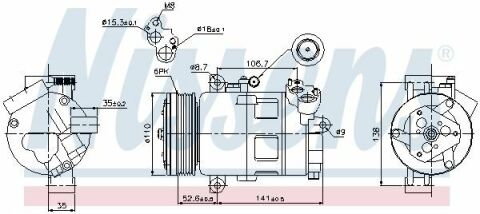 Компресор  BMW  3  E46(98-)316  i(+)[OE  64509182795]