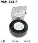 Натяжний ролик, поліклиновий ремінь