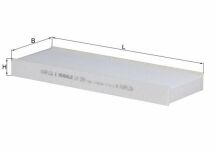 Фильтр салона Nissan Navara/Pathfinder 2.5/3.0 dCi 02-