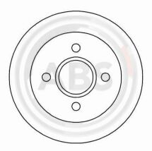 Тормозной диск задн. Fiesta/Focus/Scorpio/Sierra/Chimaera/Kallista 82- Тормозной диск задн. Fiesta/Focus/Scorpio/Sierra/Chimaera/Kallista 82-
