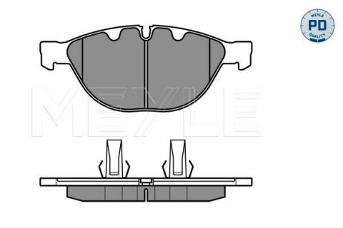 Колодки тормозные (передние) BMW 5 (E60)/6 (E63)/7 (E65/E66/E67) 04-