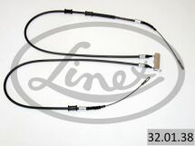 Трос ручного тормоза