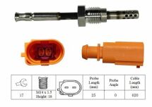 Датчик, температура выхлопных газов