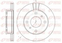 Диск тормозной передний 1.6 16v 90-