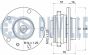 RUVILLE BMW К-кт подшипника передней ступицы 5 F10/F07/F11, 7 F01, фото 2 - интернет-магазин Auto-Mechanic