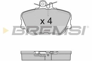 Гальмівні колодки перед. C180-280 W202 93-00 (Lucas)
