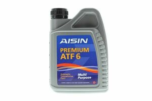 Трансмиссионное масло Aisin Premium ATF 6, 1 литр