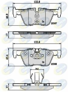 CBP02131 Comline - Тормозные колодки для дисков