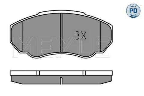 Колодки гальмівні (передні) Citroen Jumper/Fiat Ducato/Peugeot Boxer 02- R15