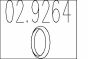 Монтажне  кільце  вихлопної  системи  (D  (внутр.)  -  46,2  мм;  D  (наружн.)  -  59  мм;  Висота  -  13,5  мм), фото 1 - інтерент-магазин Auto-Mechanic