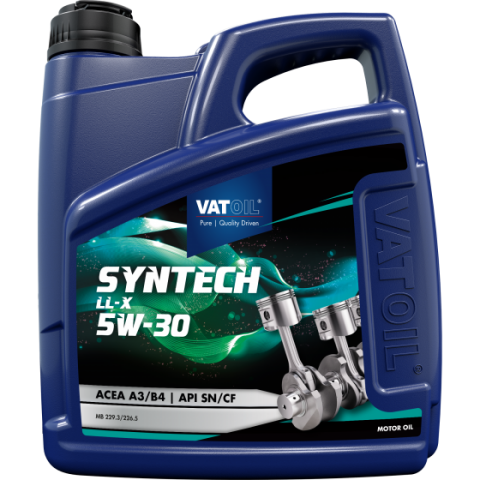 Моторна олива Vatoil SynTech LL-X 5W-30, 4 літри Моторна олива Vatoil SynTech LL-X 5W-30, 4 літри