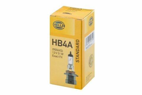 Автолампа HB4A 12V 51W P22D HB4