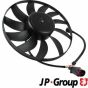 JP GROUP VW Вентилятор радиатора 100W 360mm Bora,Golf 98-Seat,Audi,Skoda, фото 1 - интернет-магазин Auto-Mechanic