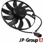 JP GROUP VW Вентилятор радиатора 100W 360mm Bora,Golf 98-Seat,Audi,Skoda