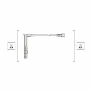 MAGNETI MARELLI Високовольтні дроти MERCEDES C 180, 200, 220