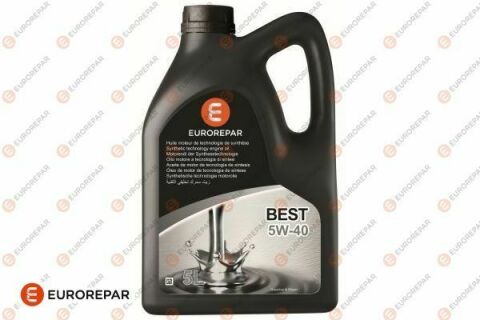 Моторна олива EUROREPAR ERP BEST 5W-40, 5 літрів