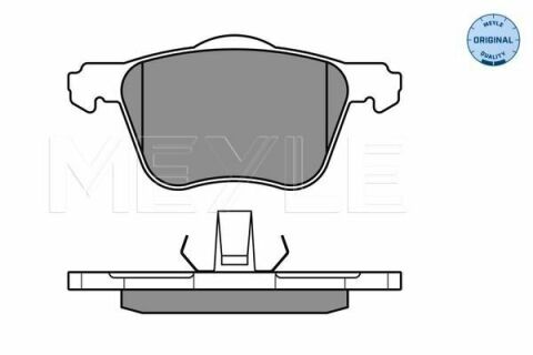 Колодки гальмівні (передні) Volvo S60 00-10/V70 01-08/S80 01-06/XC90 02-14 (Ate)