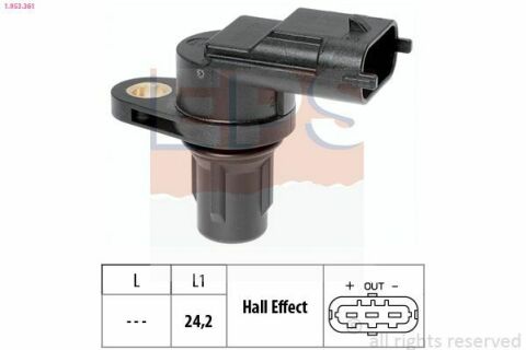 EPS CITROEN Датчик обертів двигуна Jumper 2,8-3,0HDI 02-, FIAT Ducato.