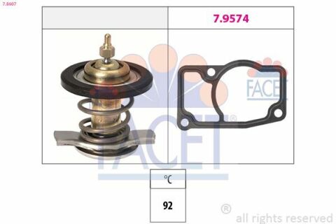 Термостат Opel Astra G/Vectra C/Saab 9-3/9-5 2.0/2.2 DTI 02- (92C)