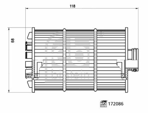 FEBI VW Фильтр маслянный AUDI A6/A7/A8 4,0 12-