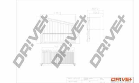 DP1110.10.0070 Drive+ - Фильтр воздуха