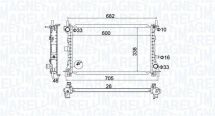 FORD радіатор водяного охолодження FOCUS 1.4 1.6 1.8 98- FORD радіатор водяного охолодження FOCUS 1.4 1.6 1.8 98-