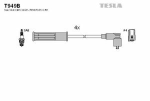 Кабель запалювання к-кт TESLA Renault Kangoo,Laguna,Megane 1,4