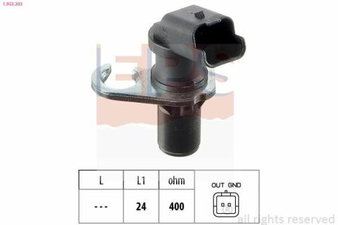 EPS PEUGEOT Датчик оборотов двигателя Partner,306-607,Citroen Berlingo,C5 I,Renault Laguna