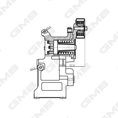 Ролик с натяжной мех.land cruiser prado 3.0 d-4d 02- toyota