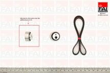 Комплект ГРМ (рем.+ ролик) Citroen Berlingo 1.4 , Xara,Saxo,Ax,Bx,Zx