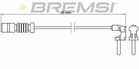 Датчик тормозных колодок MB 207-508