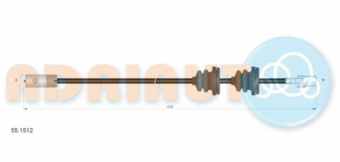 Трос спидометра Volkswagen Passat 1988–