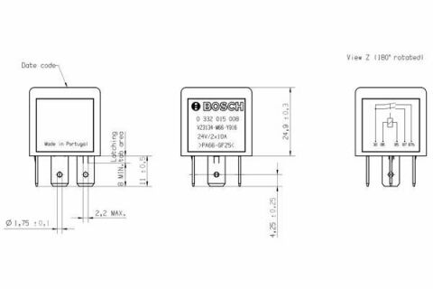 Реле многофункциональное (24V) MB/Man