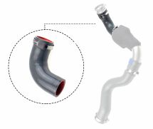 Патрубок інтеркулера Trafic/Vivaro 2.5 DTI/dCi 01- Пр. (короткий)