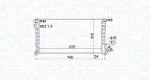 Радіатор охолодження Citroën Berlingo, Xsara, Peugeot 306, Partner 1.8D/1.9D 96–