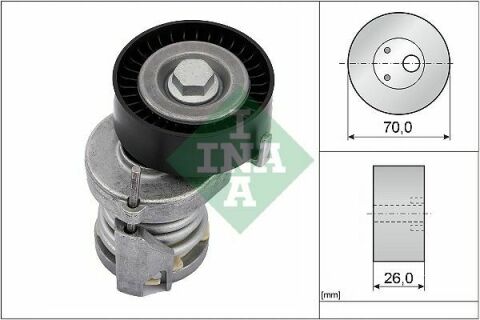 Натяжник ременя генератора VW Polo/Golf/Skoda Octavia/Fabia 1.0-1.6 97-