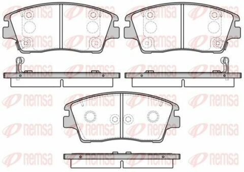 Колодки торм. пер. hyundai tucson 15-