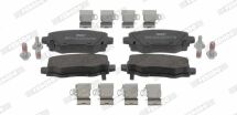 Колодки тормозные дисковые (комплект 4 шт)
