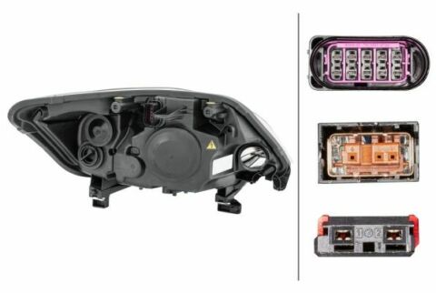 Фара основна bi-xenon з мотором з лампами, без газорозр. лампи, без предвкл.
