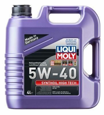 Моторное масло LIQUI MOLY SYNTHOIL HIGH TECH 5W-40, 4 литра