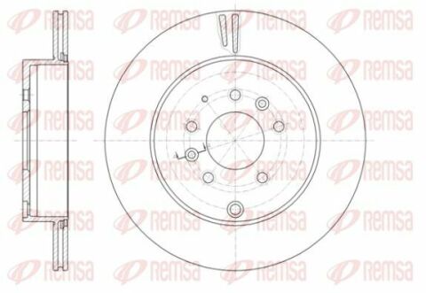 гальмівній диск задніmazda cx-7/9