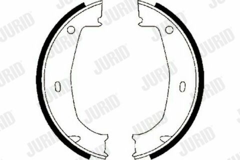 JURID BMW Щоки гальмівні 3 E36 90-98 JURID BMW Щоки гальмівні 3 E36 90-98