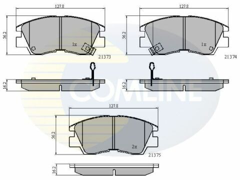 CBP3295 Comline - Тормозные колодки для дисков