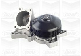 Помпа води BMW 1/3/5/X1/X3 116d/118d/120d/123d/318d/320d/520d/2.0d/xDrive 07-15 (B/B) (6 лоп)(6 кан)