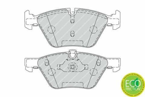 Колодки тормозные дисковые передние ATE BMW 1 E81-88 04-11, X1 E84 09-15, 5 E60-61 03-10, Z4 E89 09-17, 3 E90-93 05-12