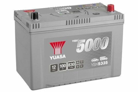 Yuasa 12V 100Ah  Silver High Performance Battery Japan YBX5335 (0)